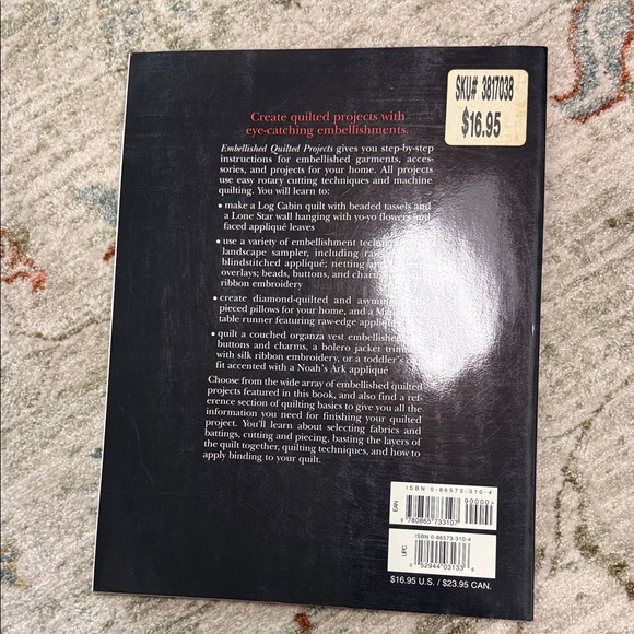 Embellished Quilted Projects Book - Picture 2 of 4